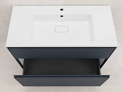 Style Line Мебель для ванной Лима 100 Plus эмаль графит матовая – фотография-7